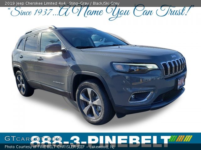 2019 Jeep Cherokee Limited 4x4 in Sting-Gray