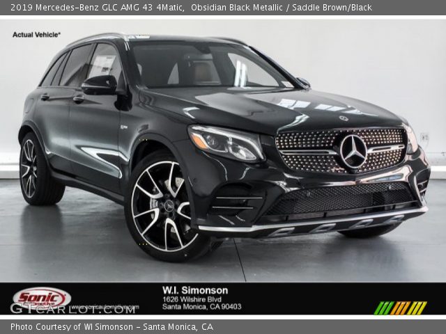 2019 Mercedes-Benz GLC AMG 43 4Matic in Obsidian Black Metallic