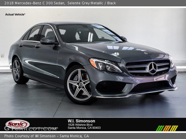 2018 Mercedes-Benz C 300 Sedan in Selenite Grey Metallic