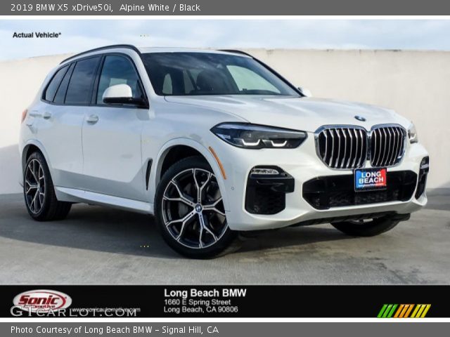 2019 BMW X5 xDrive50i in Alpine White