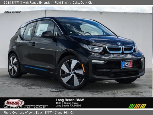 2019 BMW i3 with Range Extender in Fluid Black