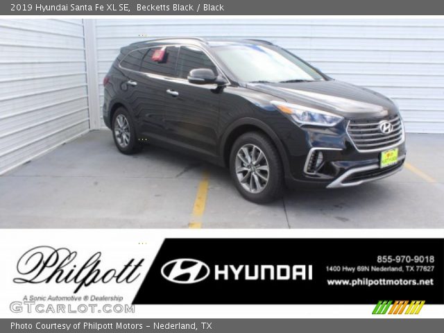 2019 Hyundai Santa Fe XL SE in Becketts Black
