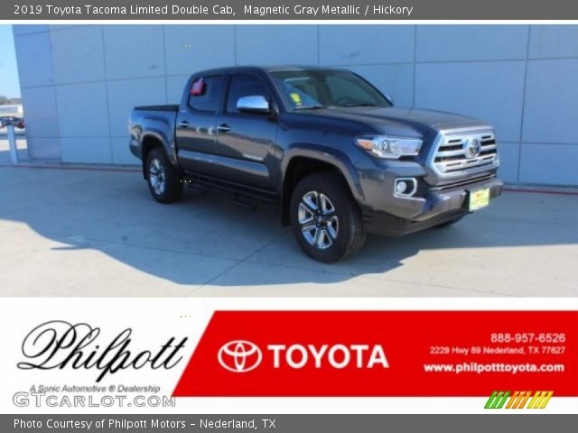 2019 Toyota Tacoma Limited Double Cab in Magnetic Gray Metallic