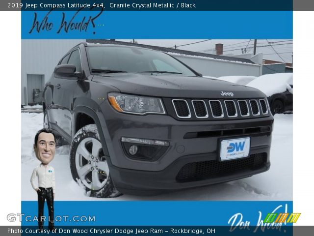 2019 Jeep Compass Latitude 4x4 in Granite Crystal Metallic