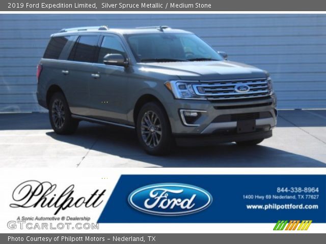 2019 Ford Expedition Limited in Silver Spruce Metallic