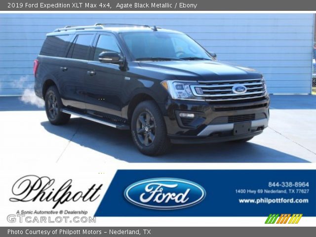 2019 Ford Expedition XLT Max 4x4 in Agate Black Metallic