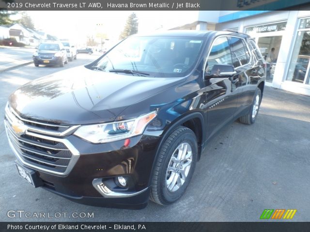 2019 Chevrolet Traverse LT AWD in Havana Brown Metallic