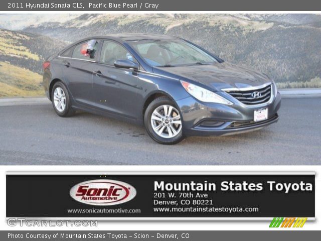 2011 Hyundai Sonata GLS in Pacific Blue Pearl