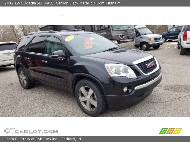 2012 GMC Acadia SLT AWD in Carbon Black Metallic