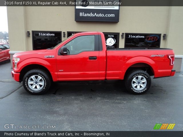 2016 Ford F150 XL Regular Cab 4x4 in Race Red