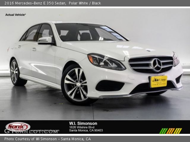 2016 Mercedes-Benz E 350 Sedan in Polar White