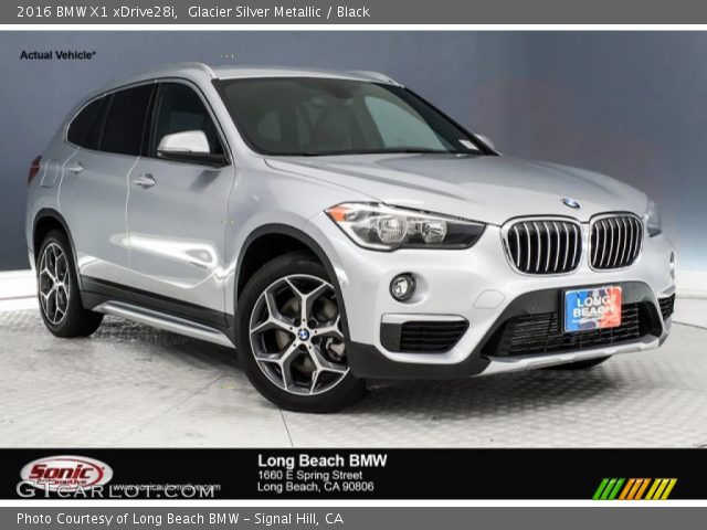 2016 BMW X1 xDrive28i in Glacier Silver Metallic