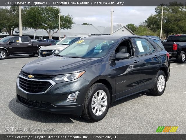 2018 Chevrolet Equinox LS in Nightfall Gray Metallic