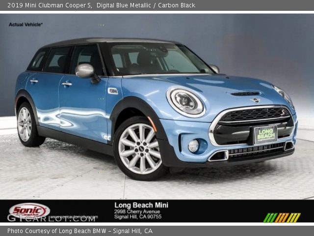 2019 Mini Clubman Cooper S in Digital Blue Metallic