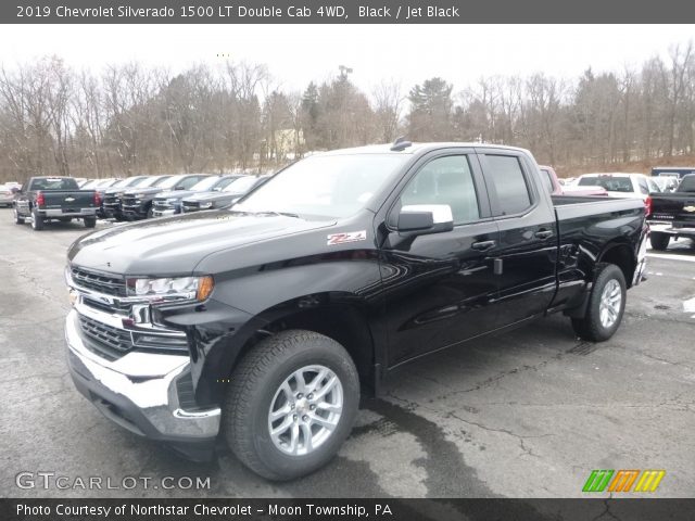 2019 Chevrolet Silverado 1500 LT Double Cab 4WD in Black