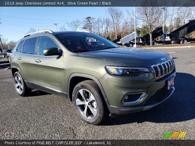 2019 Jeep Cherokee Limited 4x4 in Olive Green Pearl
