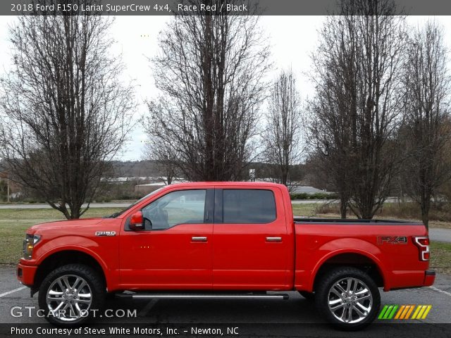 2018 Ford F150 Lariat SuperCrew 4x4 in Race Red