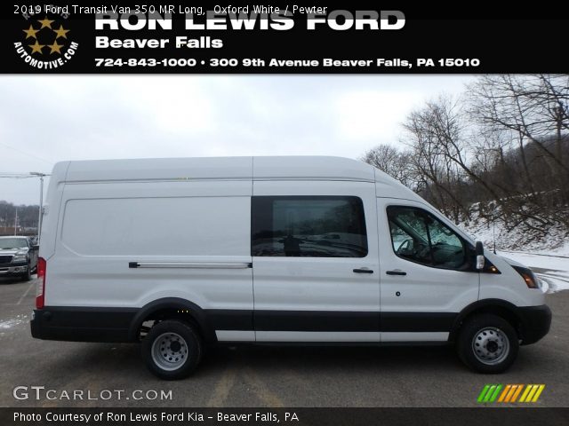 2019 Ford Transit Van 350 MR Long in Oxford White