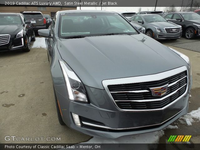 2019 Cadillac ATS Luxury AWD in Satin Steel Metallic