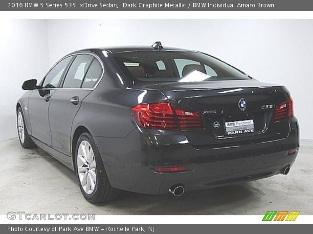2016 BMW 5 Series 535i xDrive Sedan in Dark Graphite Metallic
