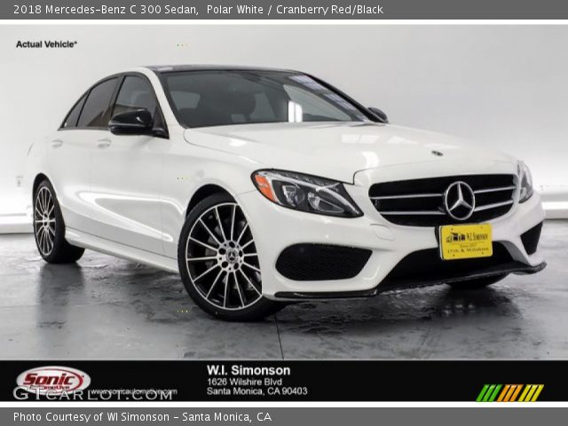 2018 Mercedes-Benz C 300 Sedan in Polar White
