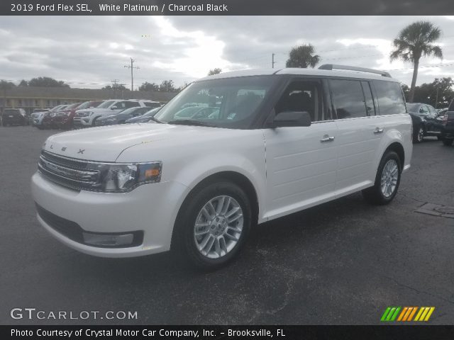 2019 Ford Flex SEL in White Platinum