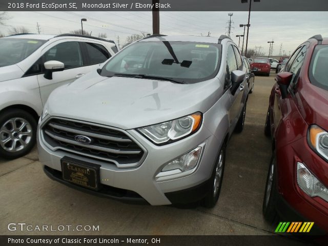 2018 Ford EcoSport SE in Moondust Silver