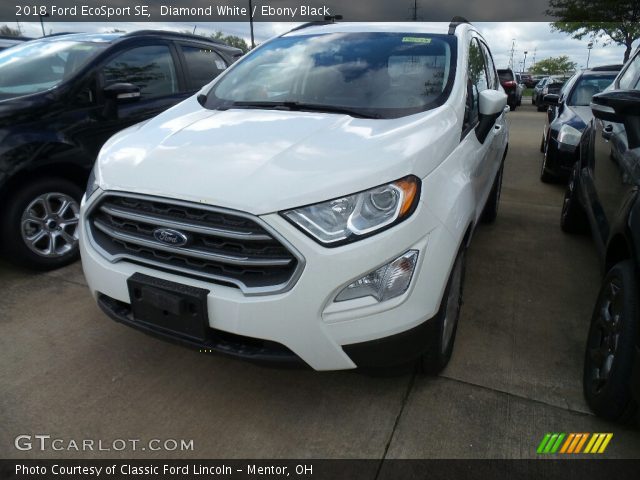 2018 Ford EcoSport SE in Diamond White
