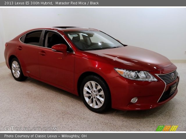 2013 Lexus ES 300h Hybrid in Matador Red Mica