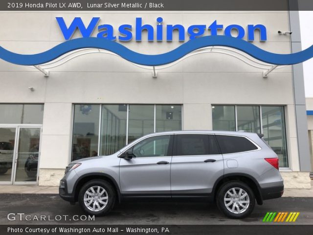 2019 Honda Pilot LX AWD in Lunar Silver Metallic