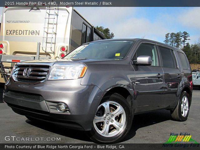 2015 Honda Pilot EX-L 4WD in Modern Steel Metallic