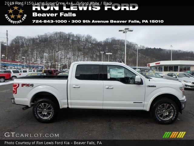 2019 Ford F150 Lariat SuperCrew 4x4 in Oxford White