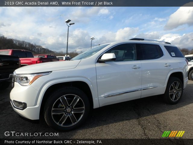 2019 GMC Acadia Denali AWD in White Frost Tricoat