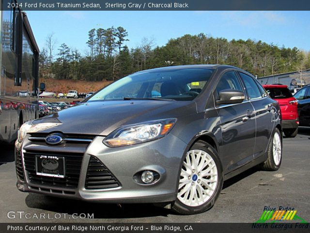 2014 Ford Focus Titanium Sedan in Sterling Gray