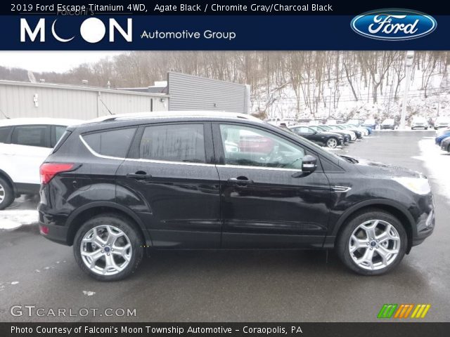 2019 Ford Escape Titanium 4WD in Agate Black