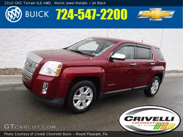 2010 GMC Terrain SLE AWD in Merlot Jewel Metallic