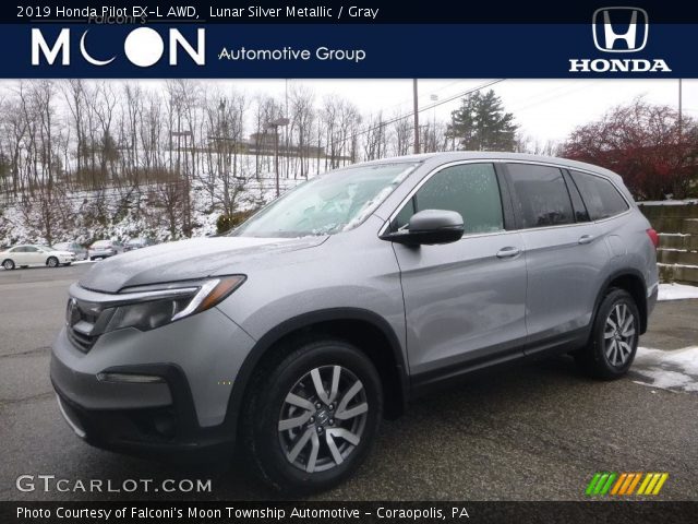 2019 Honda Pilot EX-L AWD in Lunar Silver Metallic