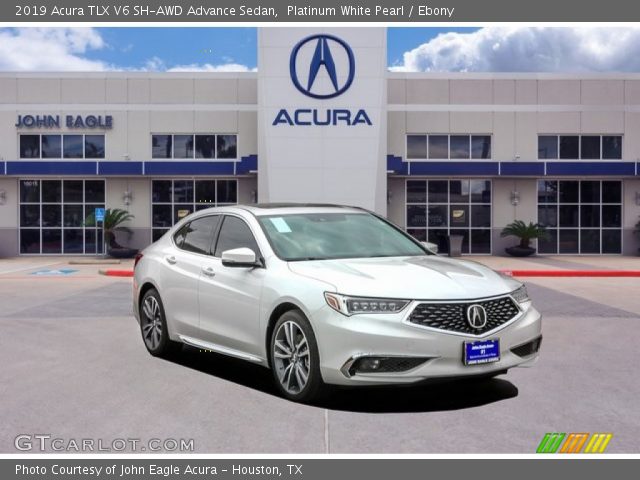 2019 Acura TLX V6 SH-AWD Advance Sedan in Platinum White Pearl