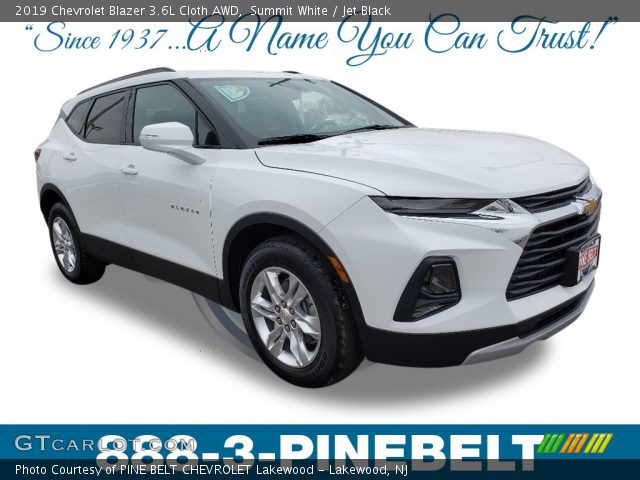 2019 Chevrolet Blazer 3.6L Cloth AWD in Summit White