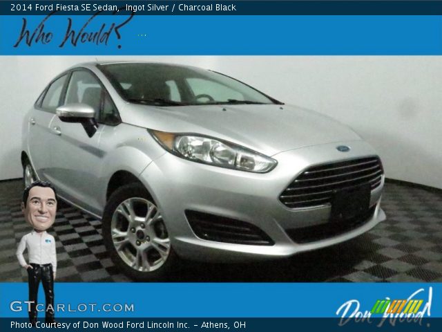 2014 Ford Fiesta SE Sedan in Ingot Silver