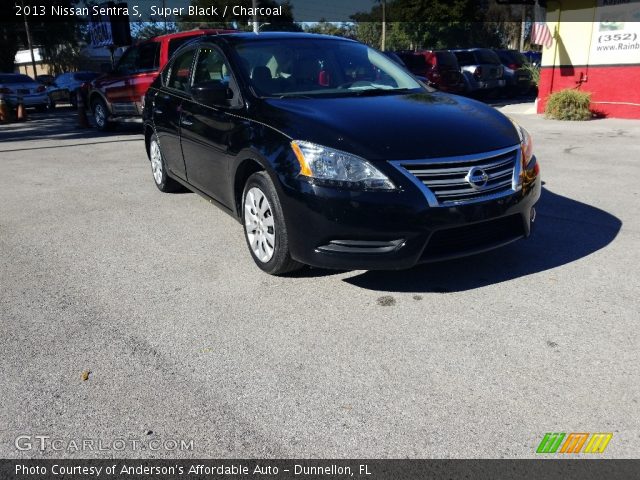 2013 Nissan Sentra S in Super Black