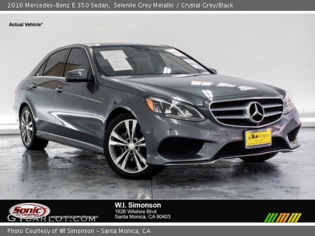 2016 Mercedes-Benz E 350 Sedan in Selenite Grey Metallic