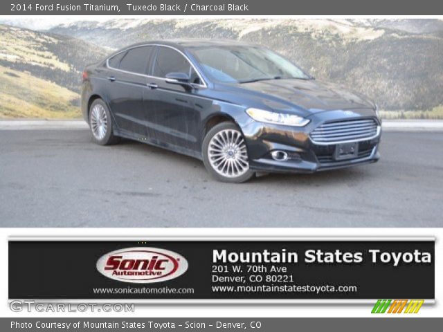 2014 Ford Fusion Titanium in Tuxedo Black
