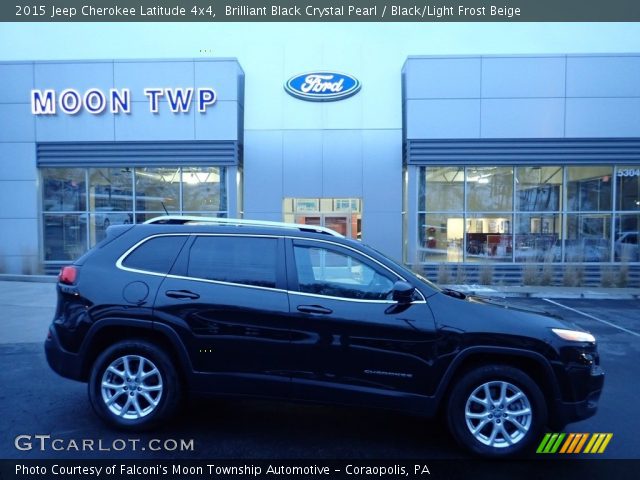2015 Jeep Cherokee Latitude 4x4 in Brilliant Black Crystal Pearl