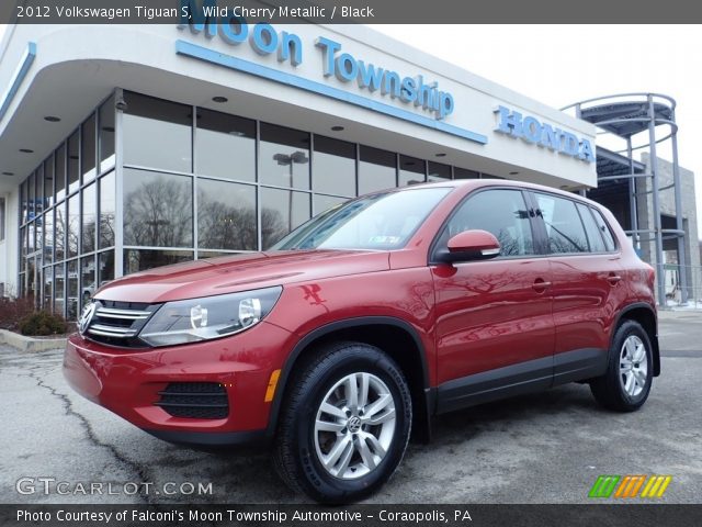 2012 Volkswagen Tiguan S in Wild Cherry Metallic