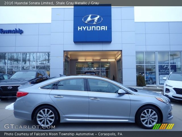 2016 Hyundai Sonata Limited in Shale Gray Metallic