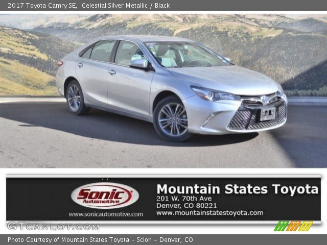 2017 Toyota Camry SE in Celestial Silver Metallic