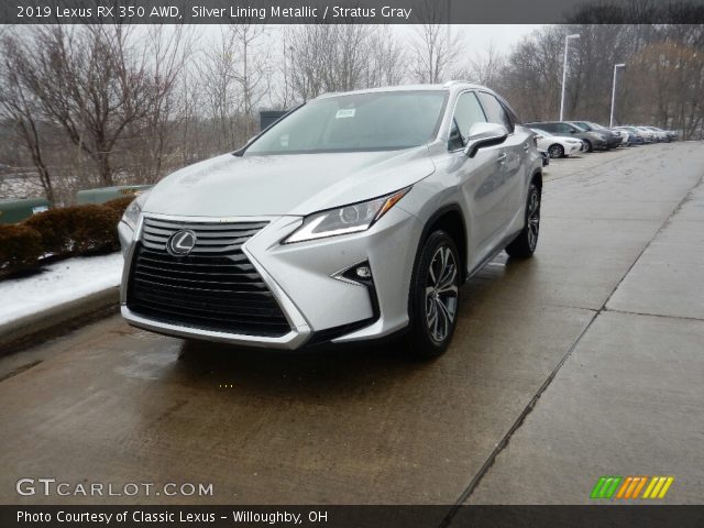 2019 Lexus RX 350 AWD in Silver Lining Metallic
