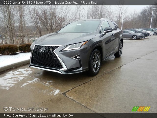 2019 Lexus RX 350 F Sport AWD in Nebula Gray Pearl