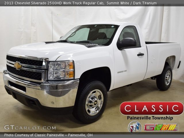 2013 Chevrolet Silverado 2500HD Work Truck Regular Cab in Summit White